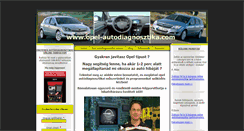 Desktop Screenshot of opel-autodiagnosztika.com